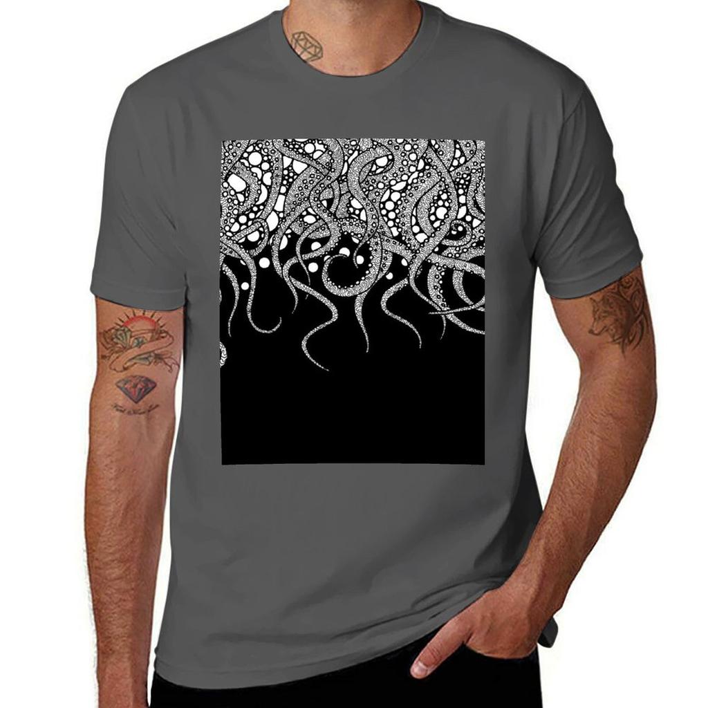 Tentacles (Downward) Tshirt T Shirt Man Luxury Tshirt