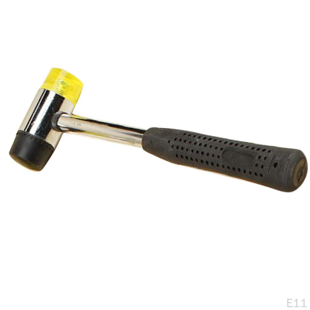 Mallet Rubber Hammers Double Sided Repair Tools DIY Lightweight