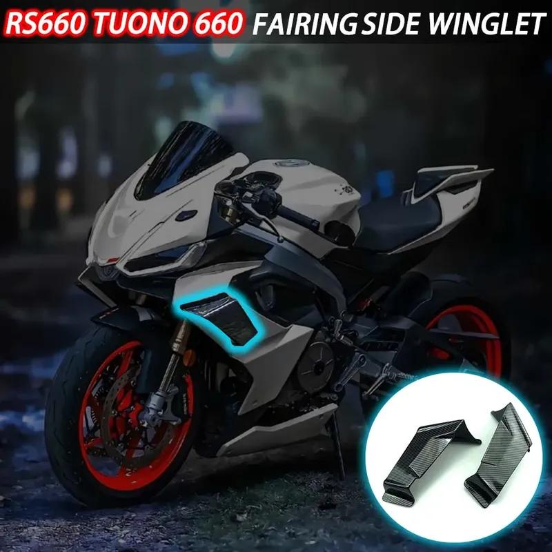 Nuovo Kit Spoiler Aerodinamico Winglet Spoiler Anteriore Nudo Accessori Moto Per Aprilia RS660 RS 660 rs660 rs 660