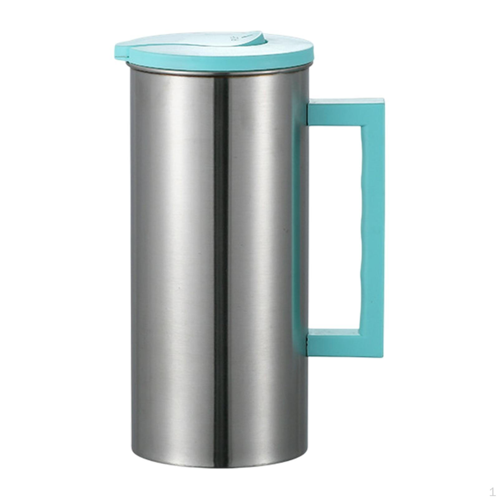 

Пітчер-карафа з нержавіючої сталі 1,8 л Багатофункціональний кавник Глечик для води для зелений