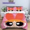 Powerpuff Girls Blossom Cute Duvet Cover & Pillowcases, Powerpuff Girls Fan Bedding, Ideal Gift.chl