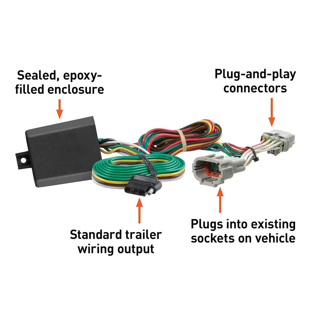 Trailer Wiring Harness for Jeep Big Cut 56473