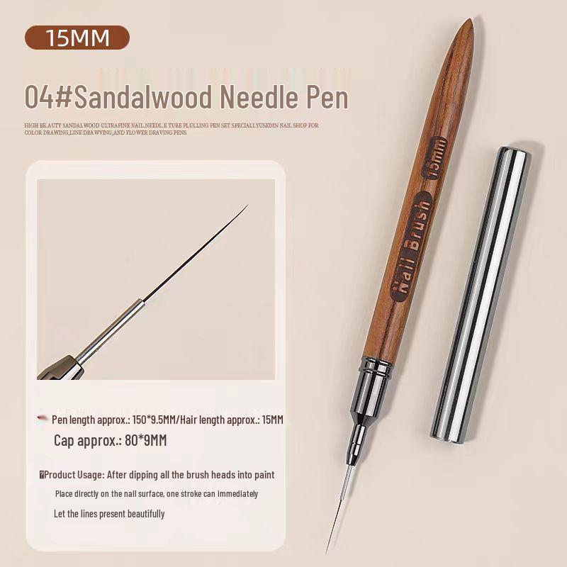 Japanese Ultra-Fine Nail Art Pen Set - Professional Line Drawing & Color Painting Gel Lamps, French Style.