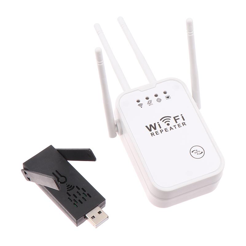 1Pc Wifi Router Long Range Signal Booster Router 300Mbps Wireless Repeater 2.4G Wifi Signal Extender Amplifier