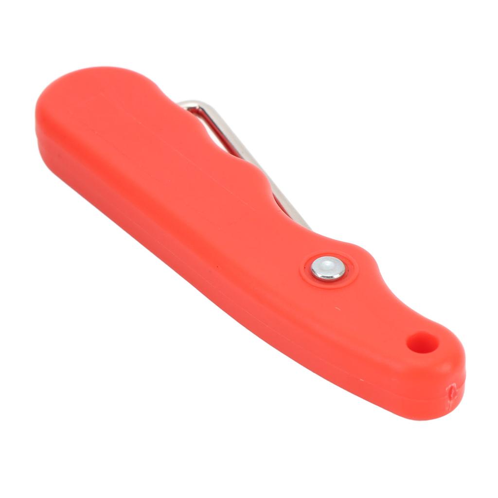 Skridskosnörningsspännare Rostfritt stål och Plast Kurvdesign Vikbar Skosnörningsdragare