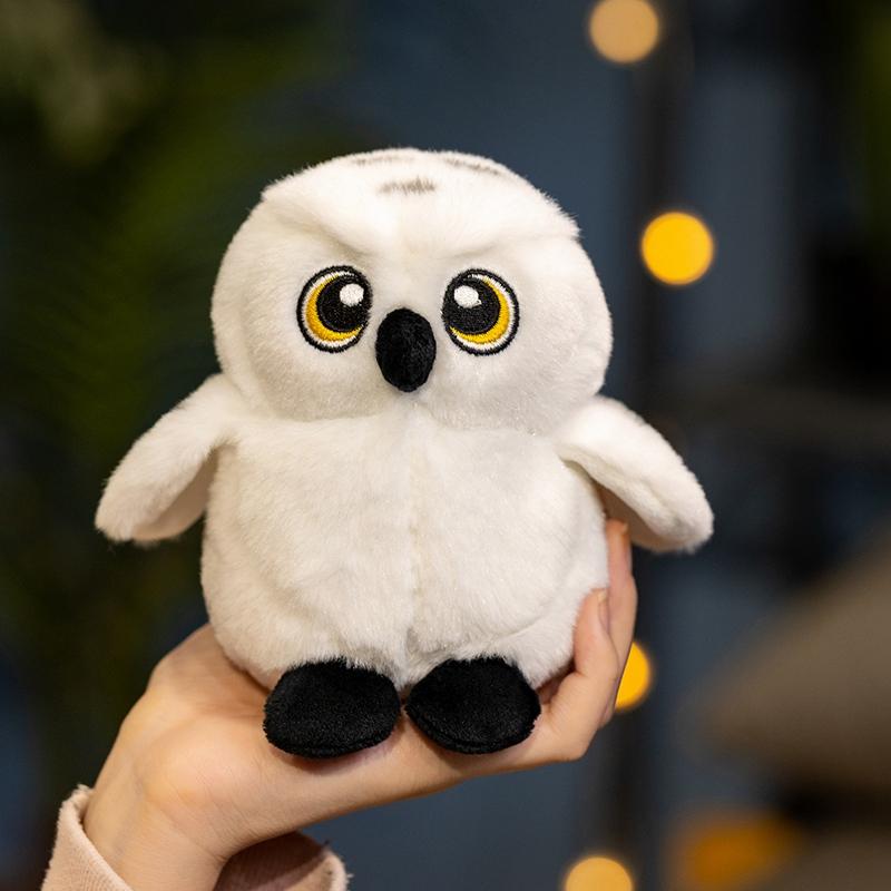 Wholesale Cartoon Hedwig Owl Plush Toys Soft Stuffed Animal Plushie Shoulder Decor Fun Toy For Boys & Girls Birthday Gift