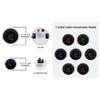 6 Gauge Set Digital GPS Speedometer Tachometer Fuel Gauge Water Temp Oil Pressure Voltmeter With Sensors For Boat Car Customized