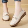 Women's Flats Loafers Driving Moccasins Casual Black Slip on Business Office Shoes Minimalist Shoes for Mother Large Size