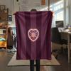 Hartes Football Club  Print Flannel Blanket, High quality Comfortable for All Seasons, Home Decor, Warmth and Comfort