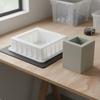 Hollow Block Form Easy to Demold Cement Brick Reusable DIY Concrete for Enthusiasts,