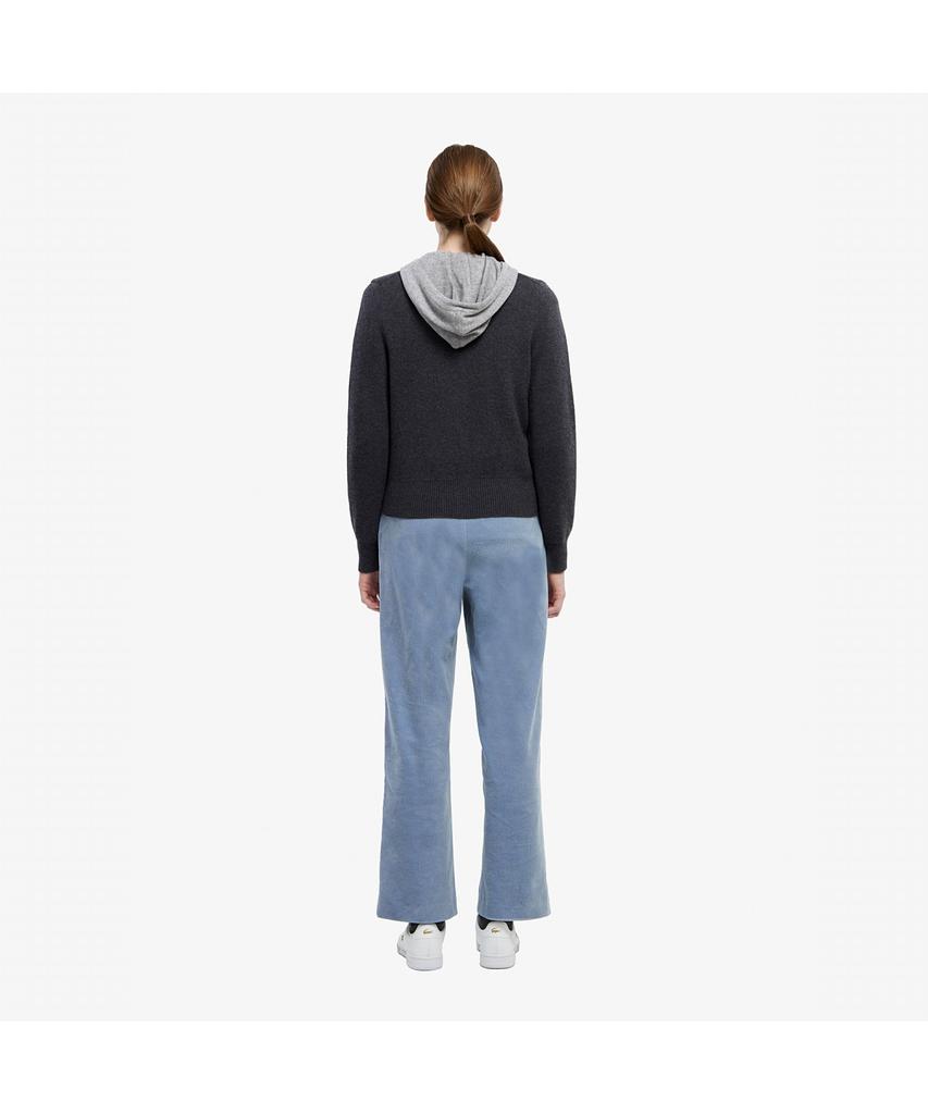 LACOSTE Women'S Semi-Wide Casual Corduroy Pants Hf625E-55N Hbp