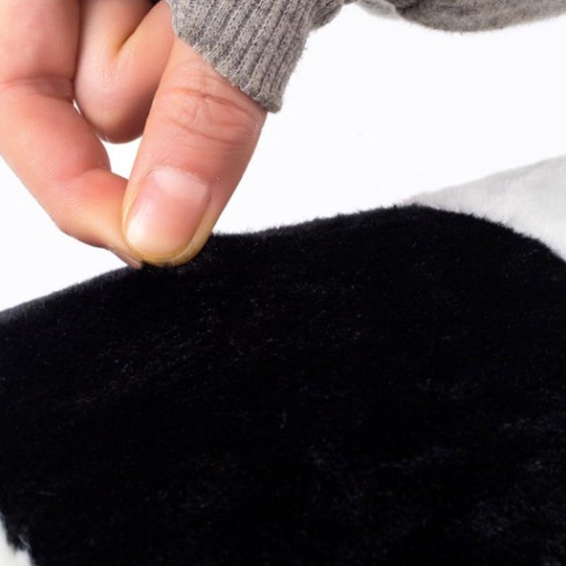 Weiches Pandakissen für Kinder und Erwachsene – großes Plüschtier mit flauschigem Fell – 9 cm/15 cm/25 cm/30 cm/35 cm/40 cm/45 cm/50 cm/60 cm