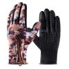 Outdoor Waterproof Camouflage Sports Touch Screen Ski Gloves Hiking Fishing Full Finger Zipper Gloves