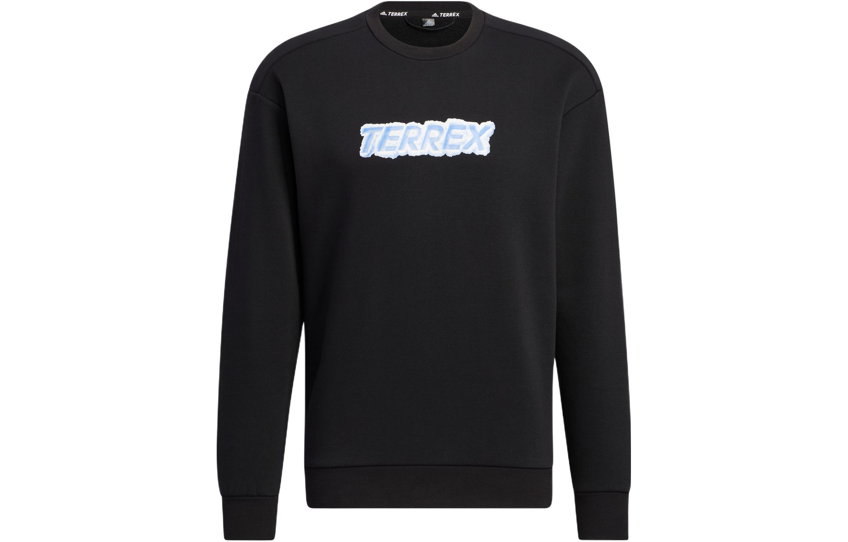 Adidas Sweatshirts Unisex Black Crew Neck Moderate Regular HM9700 A/S