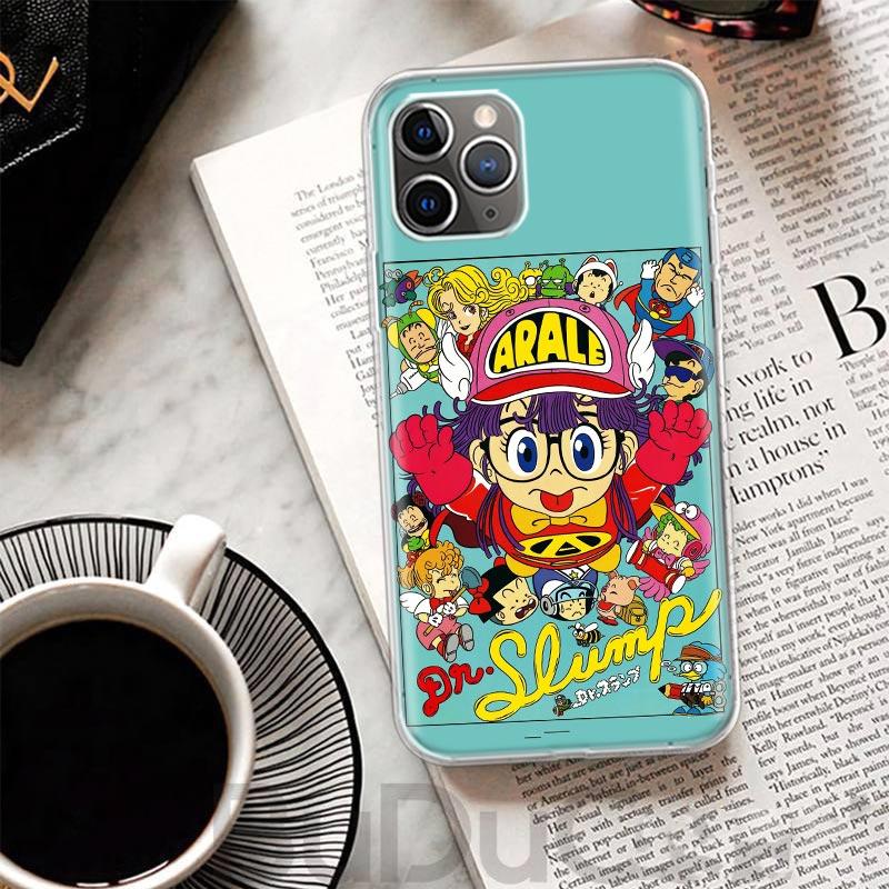 Arale Dr Slump Cover For iPhone 17 Air 16 16E 15 Pro Max 14 Plus 13 Mini Phone Case 12 11 7 8 SE Customized Print Shell 16 15 Pr
