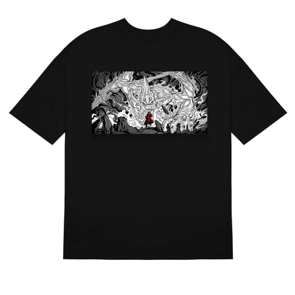 2025 Uchiha Madara Summer T-Shirt Men Women Harajuku Vintage Short Sleeve Loose Oversized Casual Fitness Comfort Y2k Tops Tees