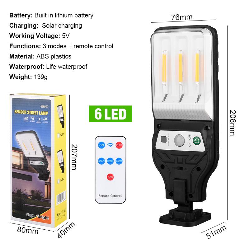 LED Solar Light Wireless Motion Sensor Light IP65 Waterproof Solar Outdoor Lights Porch Garden Decoration Spotlights Wall Lamp