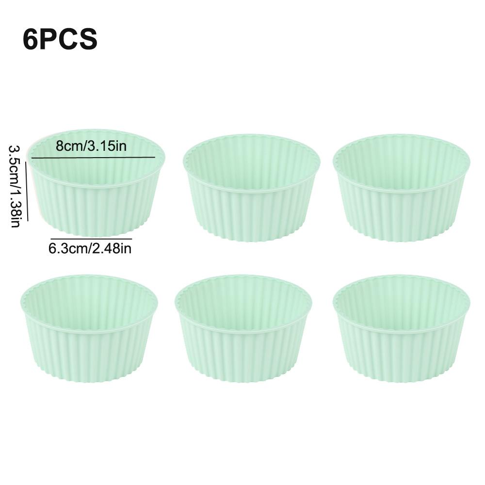 Silicone Cake Mold Air Fryer Bowl Reusable Household Oven Cake Pudding Baking Mold Kitchen Baking Accessories