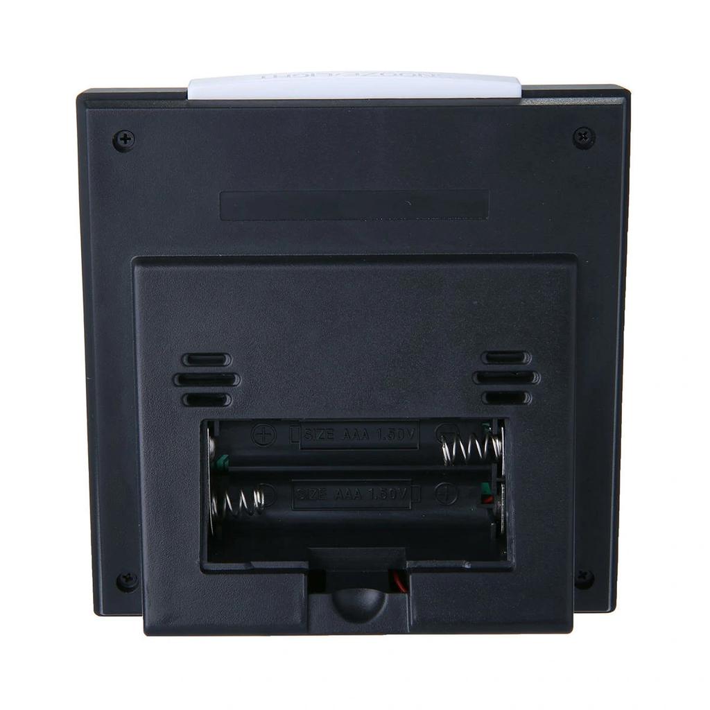 Digital Alarm Clocks LCD Temperature Humidity Weather Station Display Table Clock