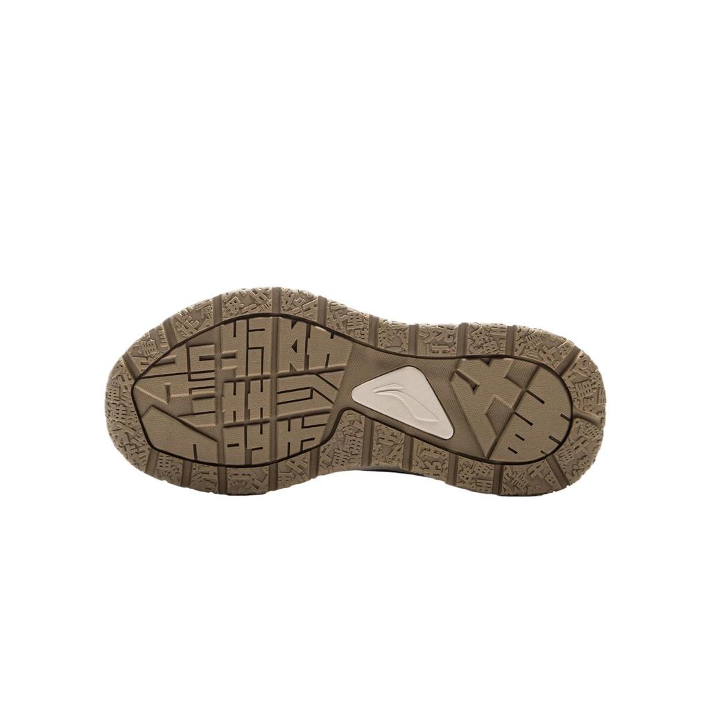 Li Ning Kids Outdoor Fabric Comfortable Fashionable Versatile Outdoor Shoes Kids Shoes Red Orange YKET010-7