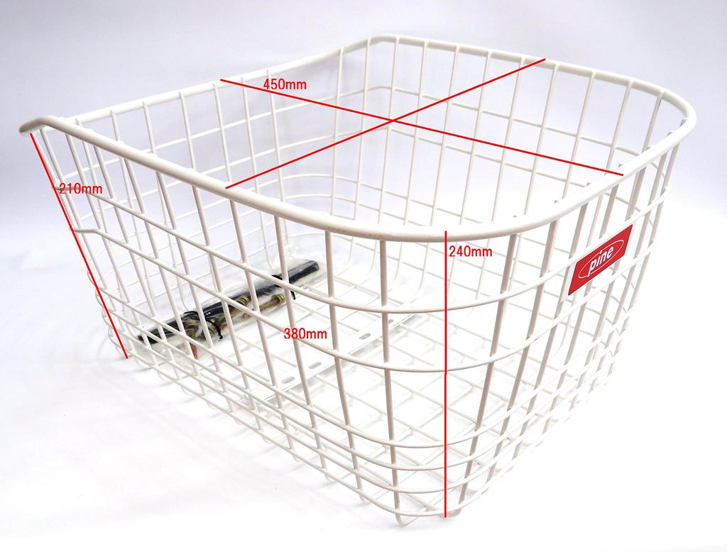 SHOYO Rear Wire Basket DX White R-11