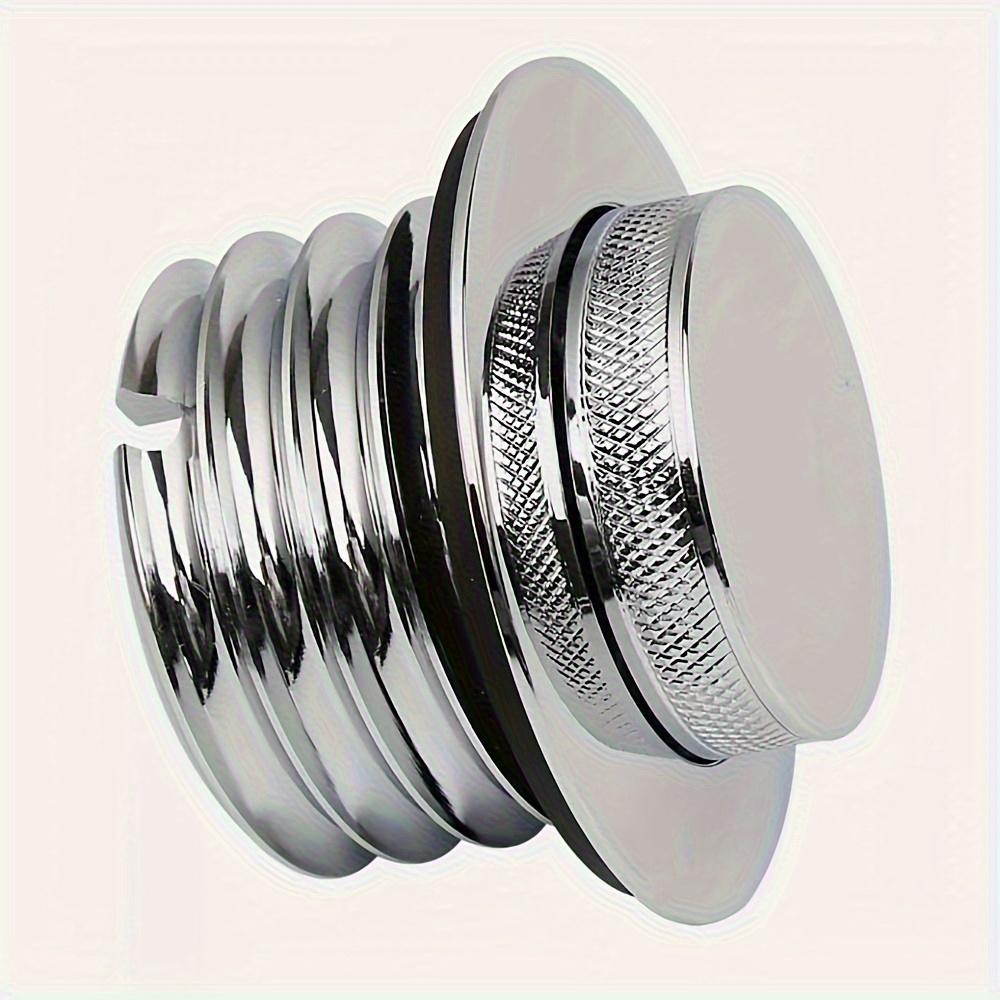 1pc Aluminum Alloy Motorcycle Fuel Tank Cap Retro Press Type Pop Up Air Cap Gasoline Tank Accessory
