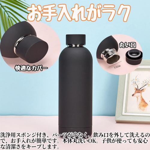 Butelka na wodę do picia bezpośrednio, 1 litr, łatwa do czyszczenia, izolowana próżniowo, utrzymuje ciepło lub zimno, butelka ze stali nierdzewnej, 500 ml, duża pojemność, lekka,