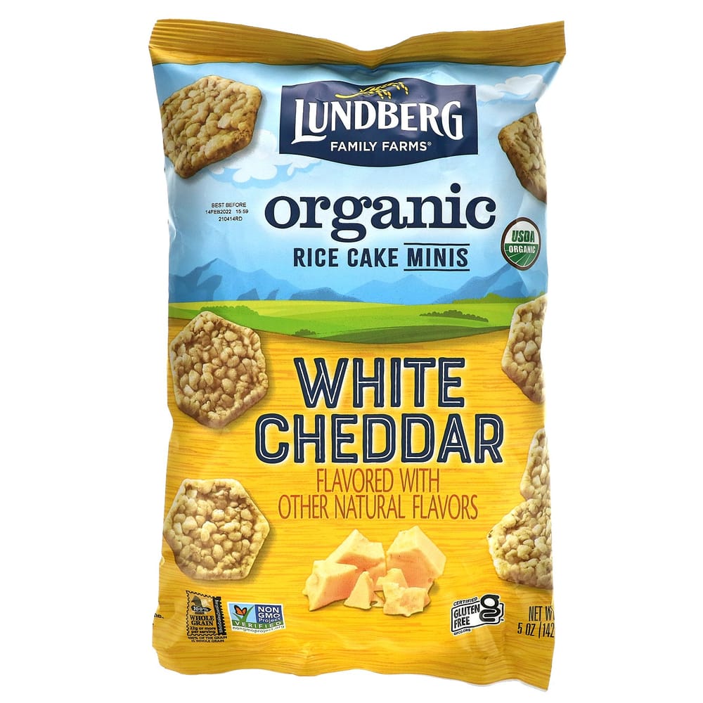 iHerb Rice Cake Minis White Cheddar 142g (5oz)