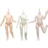 White/Pink/Tan 1/6 Bjd Body Without Makeup Dolls Body Cute Creative Doll's Head  Diy Handmade