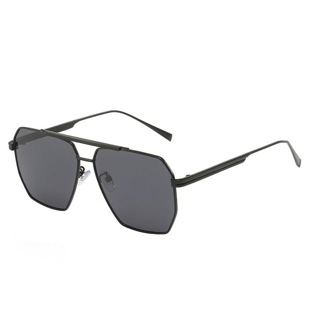 

Oversized Polarized Sunglasses Men Luxury Brand Metal Frame Aviator Sun Glasses Male Retro Driving Goggles Square Uv400 Shades