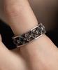 Vivus Ventana Bold Antique Silver Ring
