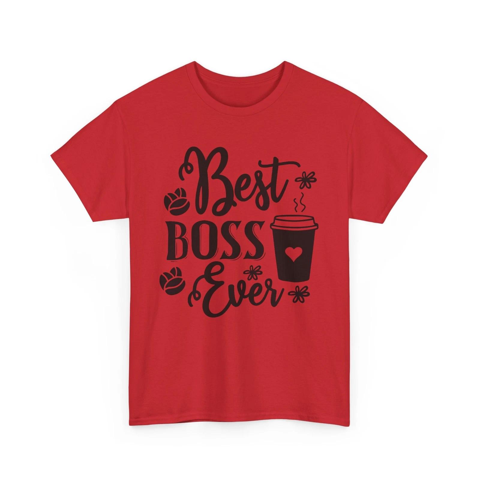 

Coffee T-Shirt | Caffeine Lover Tee | Espresso Vibes Shirt Best Boss Ever S