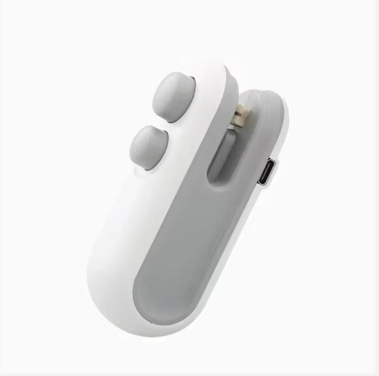 Xiaomi Mini Heat Bag Sealing Food Packaging Heat Sealer Machine Package Sealer Bags Plastic Food Sealer Clip Bag Handheld Sealer
