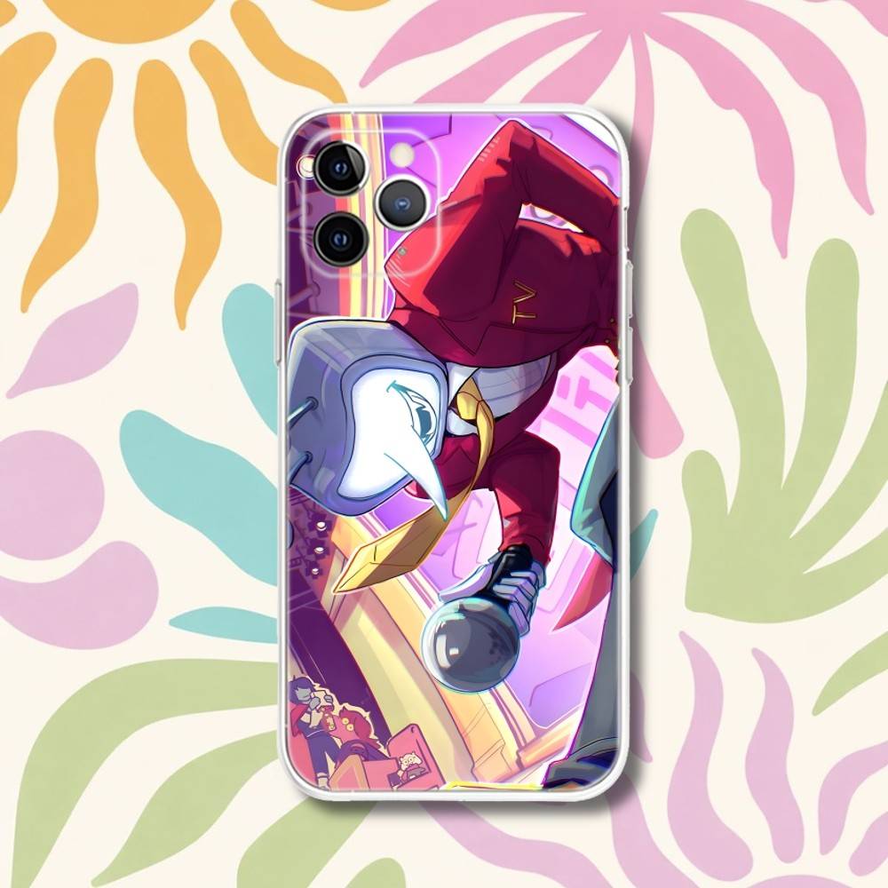 Tenna Spamton D-Deltarune Game Phone Case For iPhone 17,16,15,11,12,14,13 Pro Max Plus Mini X,XS,XR,7,16E Air Transparent Fundas