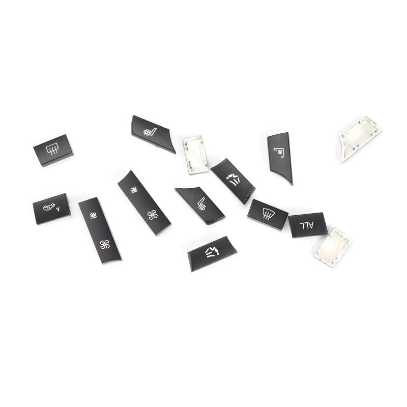 Console Dash Air Conditioner Buttons Key Caps Replacement For BMW 5 6 7 Series X5 X6 F10 F18 F06 F12 F01 F02 F15 F16 520 523
