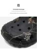 Men's EVA Non-Slip Summer Driving Shoes: 2025 Toe Cap Sandals for Outdoor Beach Wear