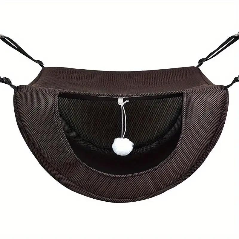 Suspended Cat Cage Hammock Pet Hanging Bed Breathable Mesh Cozy Kitten Hamster Sleeping House for Small Animal Guinea Pig Indoor