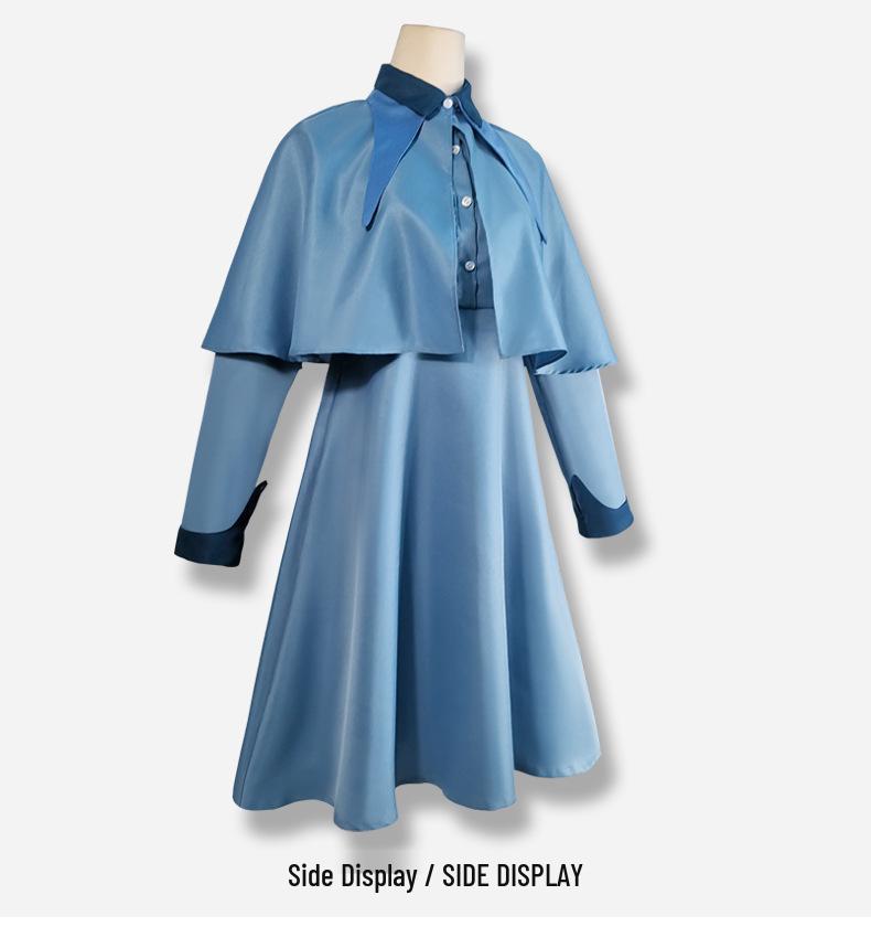 Harry Potter Fleur Delacour Beauxbatons Cosplay Costume Set