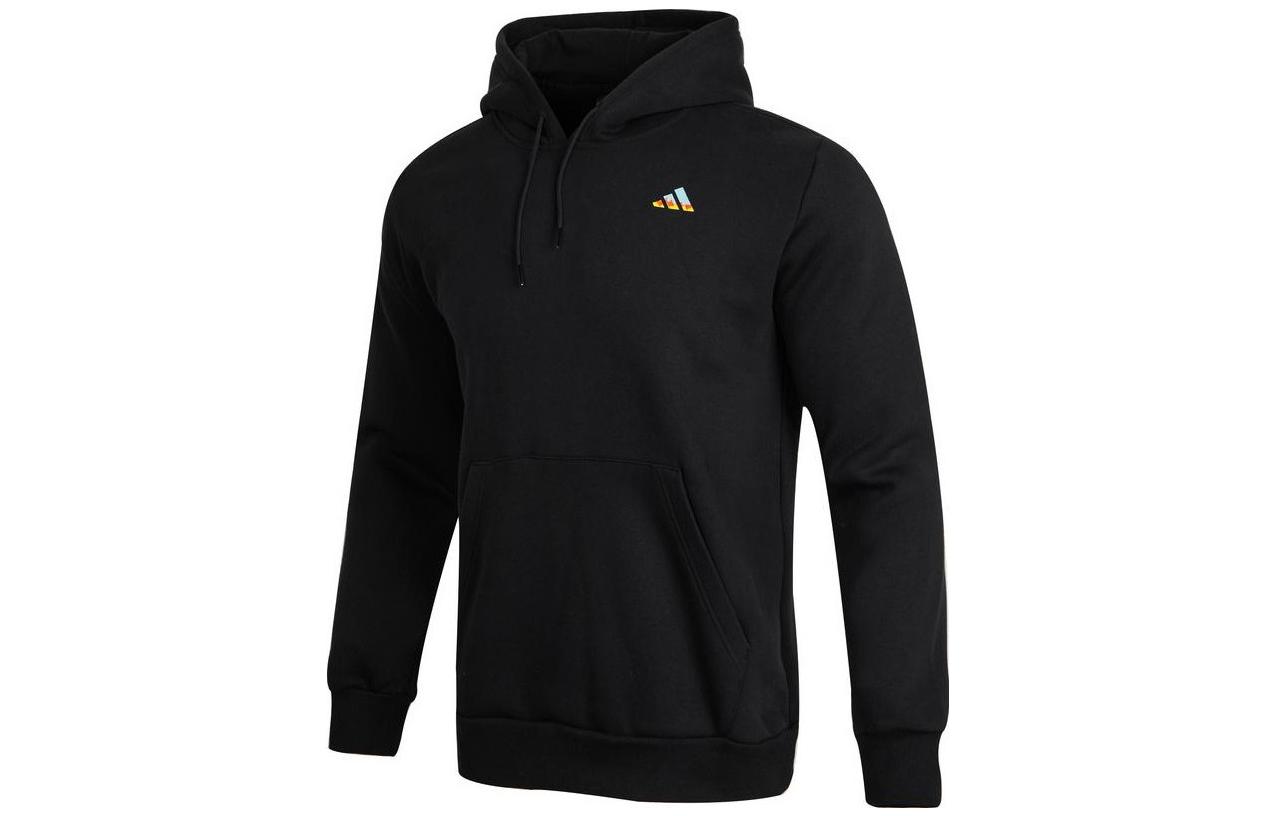 Adidas Sweatshirts Men s Black Hooded Moderate Regular IA6676 M