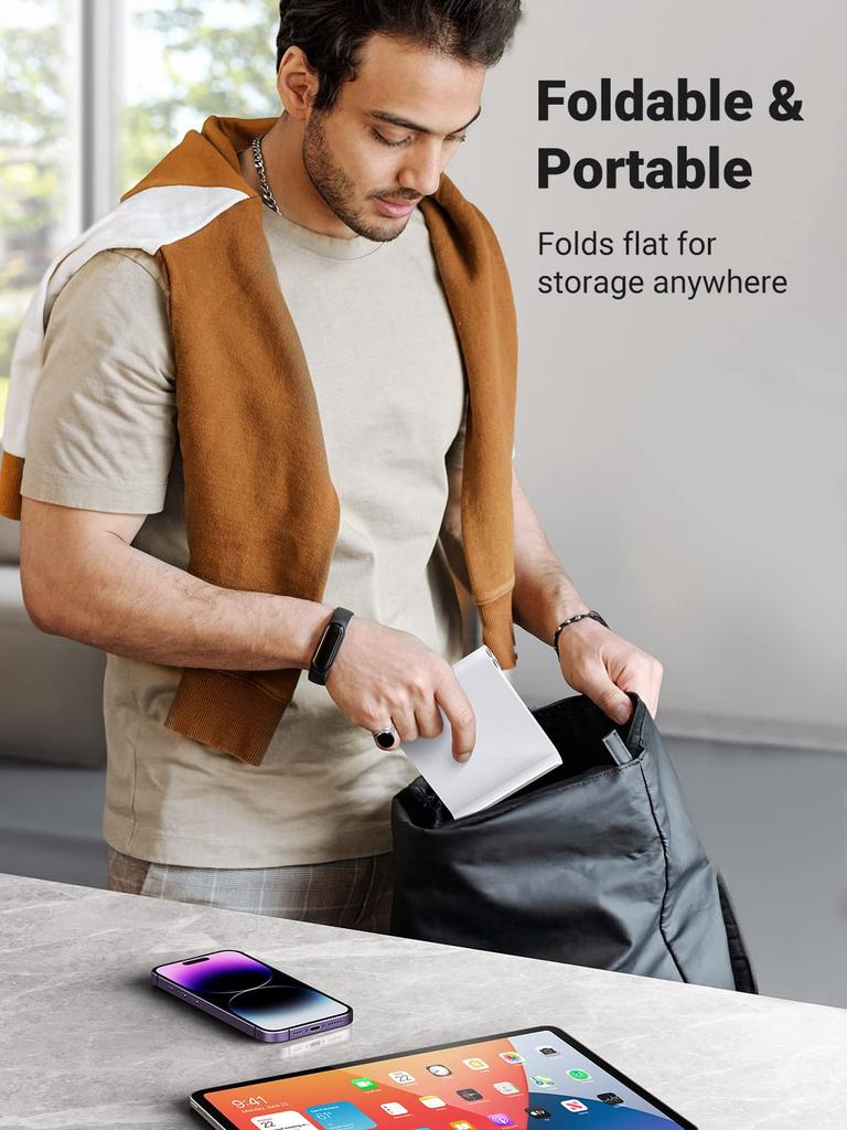 UGREEN Tableta iPad Compatibilă cu Tablete și Telefon Reglabil Stabil Material ABS cu Compatibil cu Inch Inclusiv Galaxy Note Fire Suport, Suport,