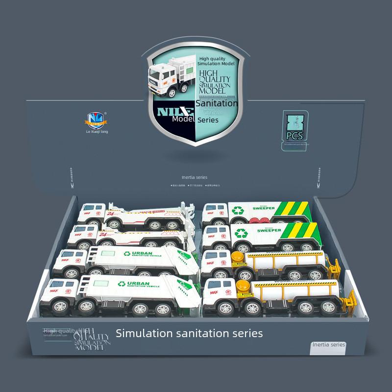 Inertia Kids Environmental Sanitation Vehicle Toy Interactive Skills Features