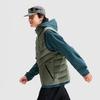 Li Ning Hot Pot Down Jacket Series Water-Resistant Casual Versatile Cold-Resistant Comfortable Solid Color Stand Collar Down Vest Winter AMRU041-3