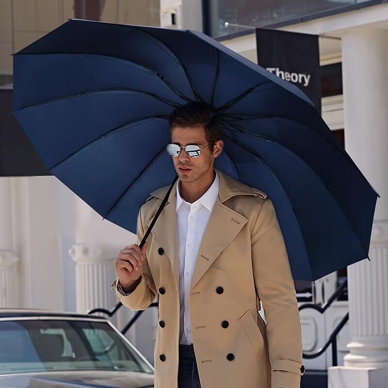 Hongye Oversized 3-Fold 12-Rib All-Weather Umbrella