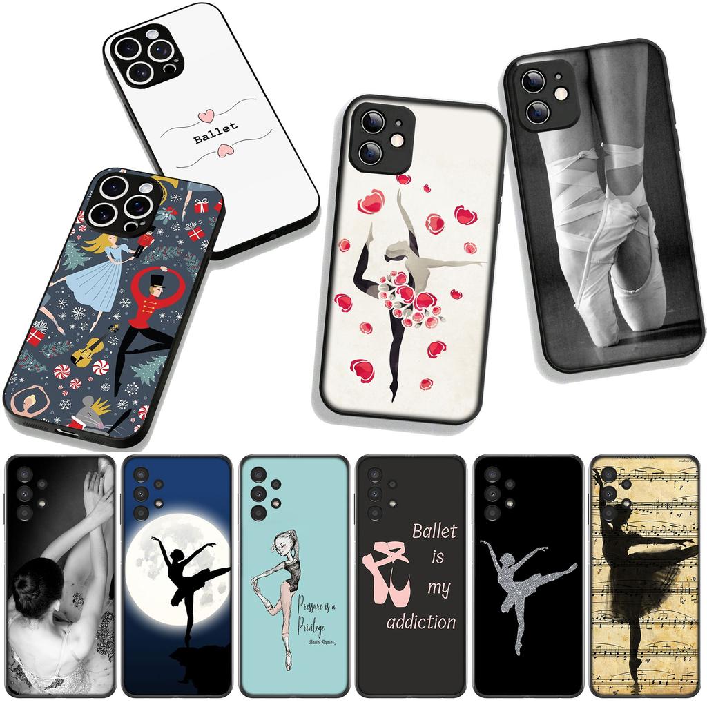 Dance Ballerina Ballet Dancing Phone Cover Case for Huawei P30 P20 P10 Mate 10 20 Pro Lite Y9A Y8S P Smart Y7 Y9 Prime Casing