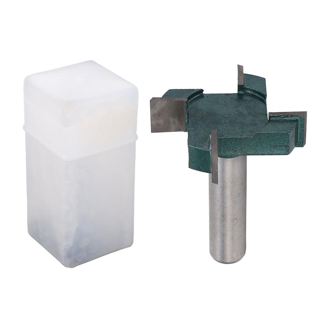 Freză CNC 4 Flute în formă de T pentru curățarea suprafeței placajului, freză de frezat pentru prelucarea lemnului, coadă 12 2