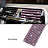 NEW 1/10PCS Car Vent Diamond Decorative Strip Fashion Luxury Car Air Conditioning Decoration Stripe Grille Sticker Accessories