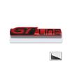 3D Metal Car GTLINE Badge Rear Trunk Fender Emblem Sticker For Peugeot GT 206 208 308 307 207 208 3008 407 508 2008 RCZ GT LINE