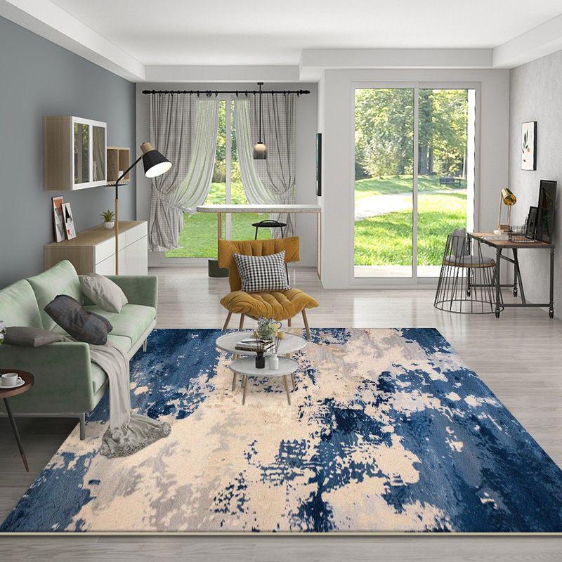 Abstract Large Area Carpet Living Room Nordic Style Decoration Sofa Area Rug for Bedroom Cloakroom Easy Clean Non-slip Floor Mat
