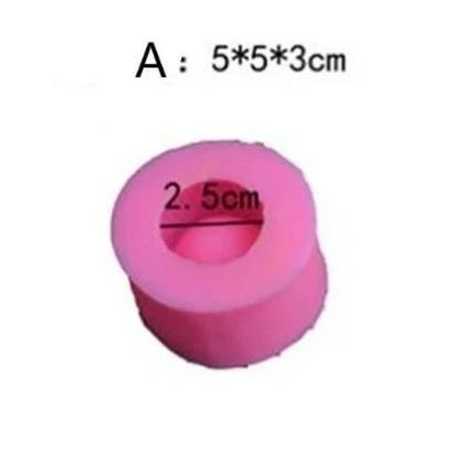 

1 Pcs 3D Succulent Plant Flower Pot Silicone Mold Cake Car Decoration Cement Mini Flower Bonsai DIY Ashtray Candle Holder