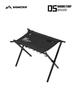 Mountain Fun ShineTrip Ultra-light Tactical Folding Aluminum Stool with Storage